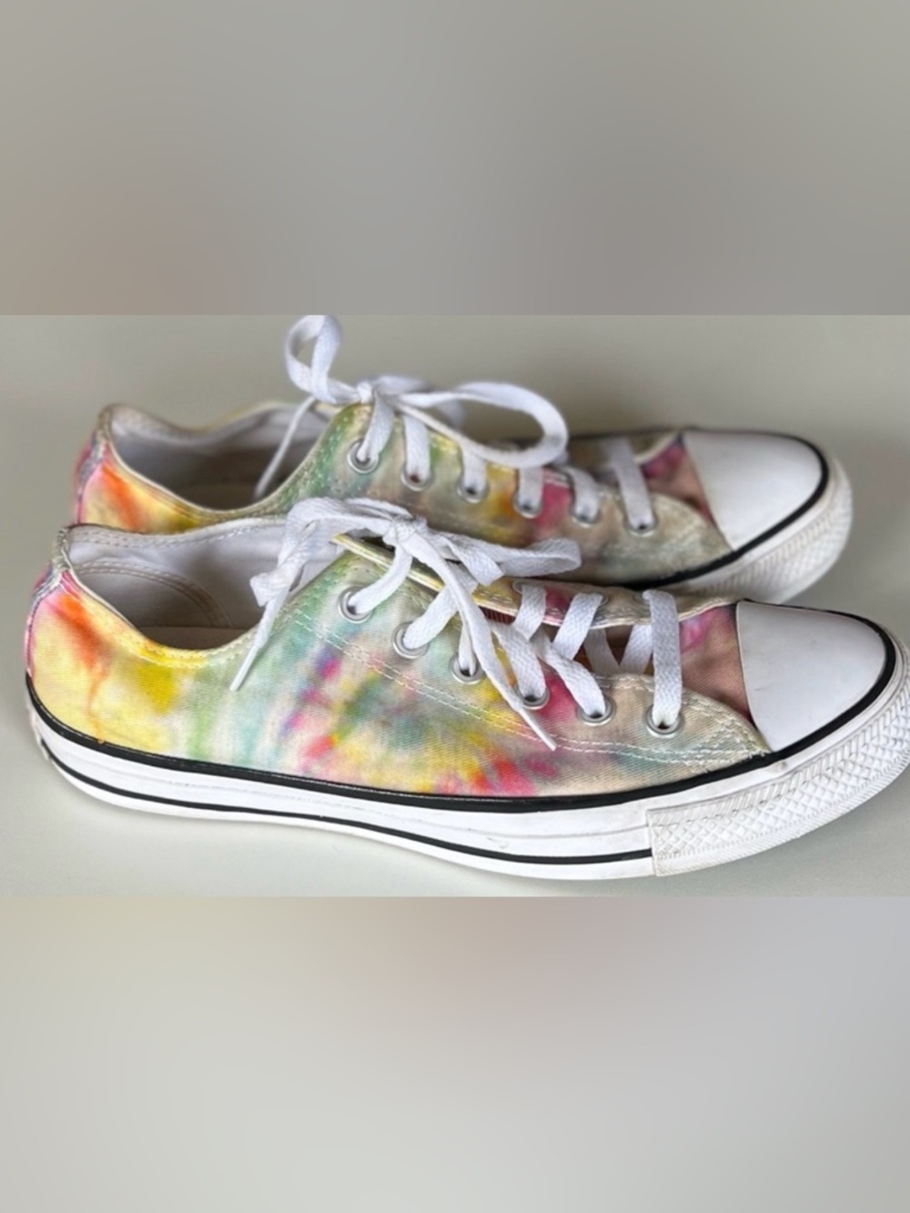 Converse All Star Tie Dye Low Sneakers 40/9 - Picture 3 of 11